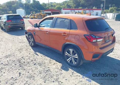 2020 Mitsubishi Outlander Sport 2.0 Es из США, поврежденный, VIN JA4AP3AUXLU030441